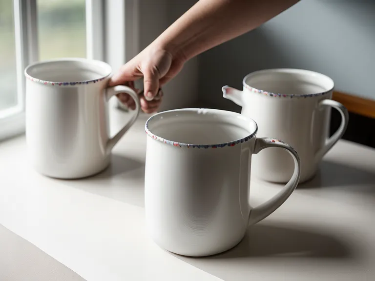 Preparación de tazas de 11 oz para sublimación con diseños navideños
