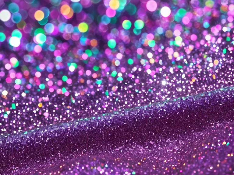 Textura rugosa del film DTF glitter que retiene tinta y polvo para estampado textil