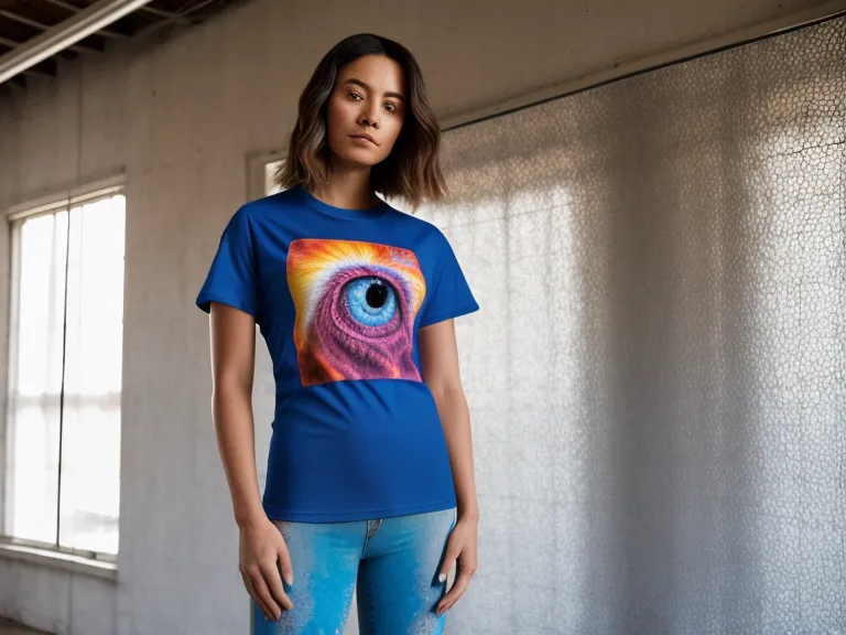 Pila de camisetas estampadas en gran formato A3, lista para la entrega de un emprendimiento de estampados