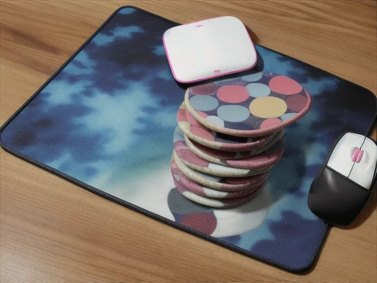 lote de 50 mousepads sublimados terminados listos para entregar a cliente